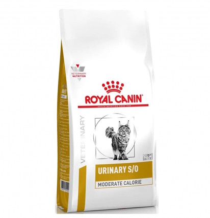 Royal Canin Urinary S/O Moderate Calorie ветеринарная диета сухой корм для кошки 7 кг. 